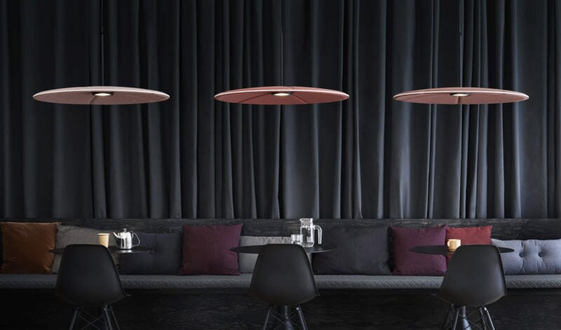 Acoustic Sound Absorbing Lamps
